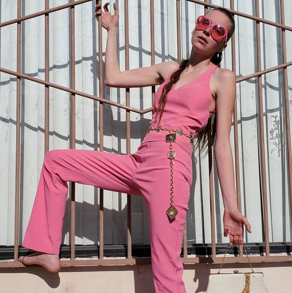 Pink Three Piece Outfit - Picture 3 of 4